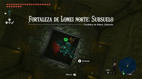 Zelda Tears 265 Fortaleza Lomei Norte Subsuelo YouTube