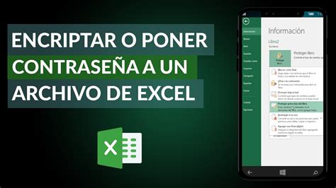 Cómo Encriptar O Poner Contraseña A Un Archivo De Excel Muy Fácil