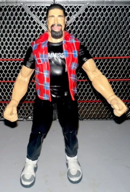 COMMISSIONER MICK FOLEY Titan Tron Wrestling Action Figure Jakks 1999