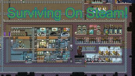 A Base That Survives On G Of Steam Oxygen Not Included Spaced Out