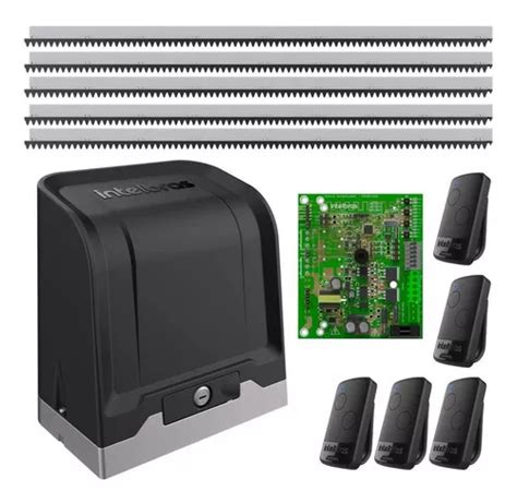 Kit De Motor Para Puerta Corredera Intelbras 127 V De Hasta 5 Mm Y 800