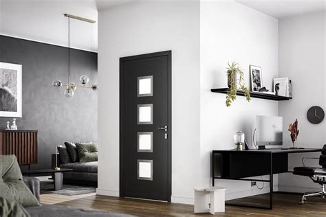 Black Front Doors Creating A Striking Entrance To Your Home