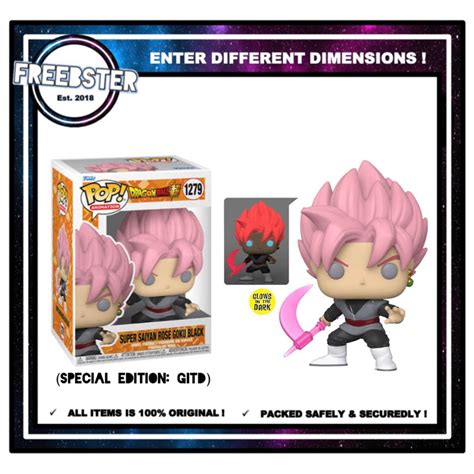 Dragon Ball Z Funko Pop Super Saiyan Rose Goku Black Funko Pop Se4