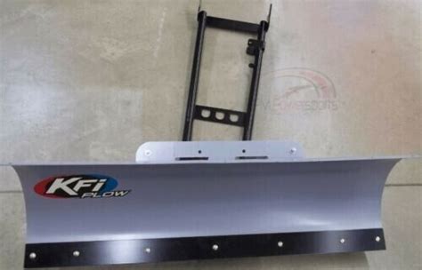 Kfi Atv Steel Blade Snow Plow Kit For Yamaha Grizzly