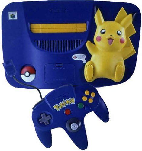 Console N64 Pikachu Amazonfr Jeux Vidéo