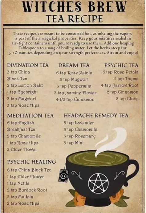 Pin by The Eclectic Reader on Apothecary | Healing tea, Brewing tea, Tea blends recipes