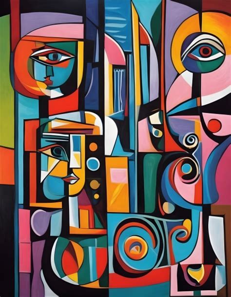 Abstract Art Picasso Style Free Stock Photo - Public Domain Pictures