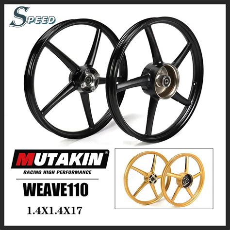 MUTAKIN Mags Rim 522 Wave110 XRM RS 125 DASH Front Disc Brake 1 4 17