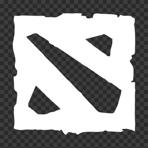 Hd Dota Official White Logo Symbol Png Citypng