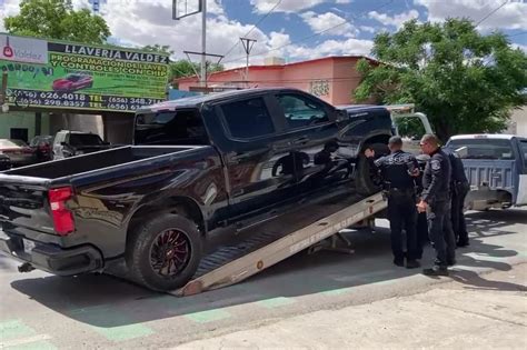 Hallan Estatales Camioneta Con Reporte De Robo En Eu