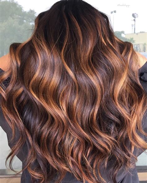 Fall Color Trend Warm Balayage Looks Behindthechair Haircolor