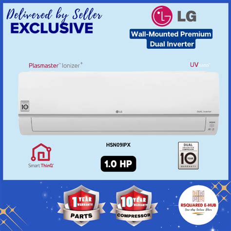 Lg Split Type Wall Mounted Premium Inverter Air Conditioner Dual