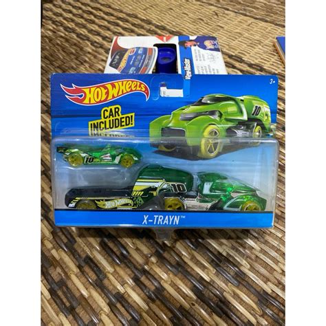 Hot Wheels Super Rigs X Trayn Hi Tech Missile Shopee Malaysia