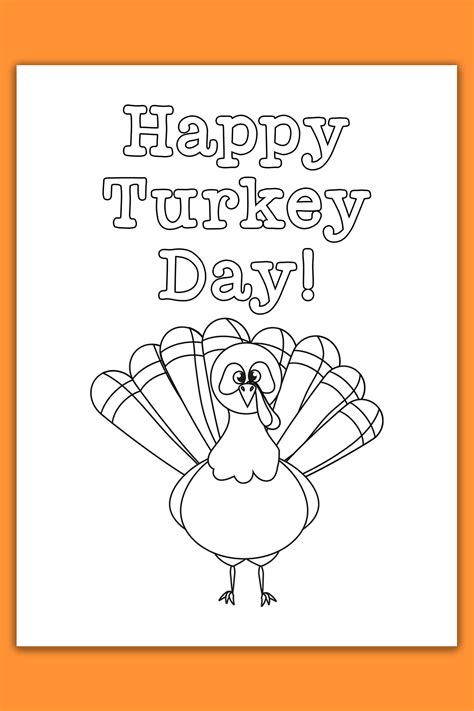 Thanksgiving Cards Coloring Pages Example 05 Mom Envy