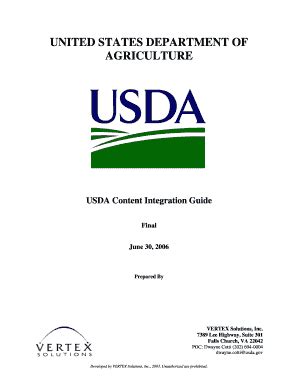 USDAContentIntegration DOC Afm Ars Usda Form Fill Out And Sign