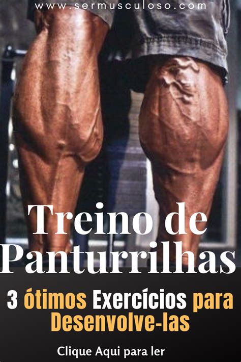 Treino de Panturrilhas Aprenda 3 Ótimos Exercícios para Desenvolver e