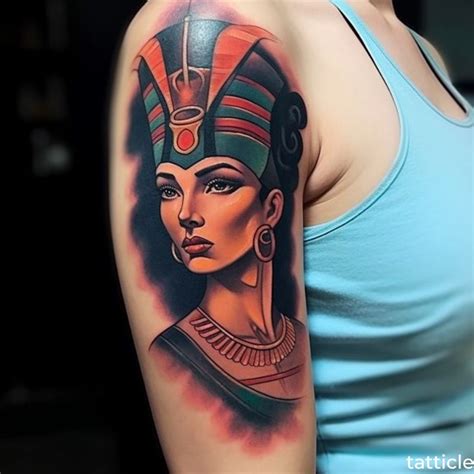 Nefertiti Tattoo Meaning and Symbolism - Tatticle