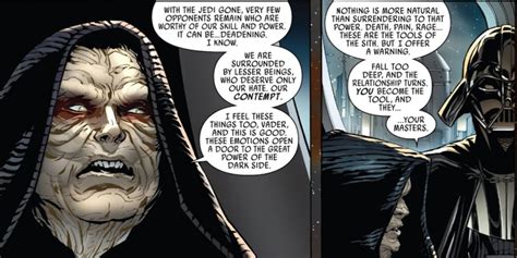 Star Wars 10 Quotes That Prove Darth Sidious Is The Most Evil Villain