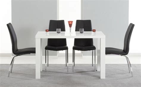 20 Collection Of Gloss Dining Tables Sets