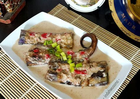 Resep Pecak Terong Dan Ikan Pari Oleh Indah Wusono Cookpad