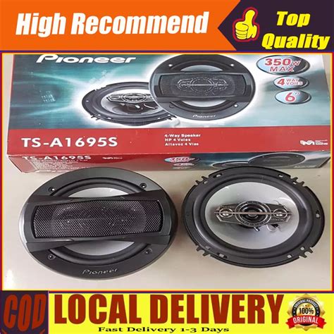 H N Pioneer Ts A S Ts A S Ts A S Inches Car Speaker Pair