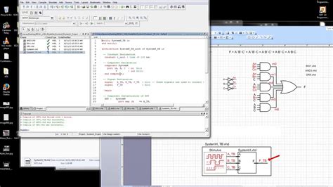 Vhdl Design Example Structural Design W Basic Gates In Modelsim