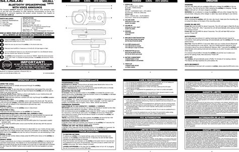 User Manual Scosche Cbhva English Pages