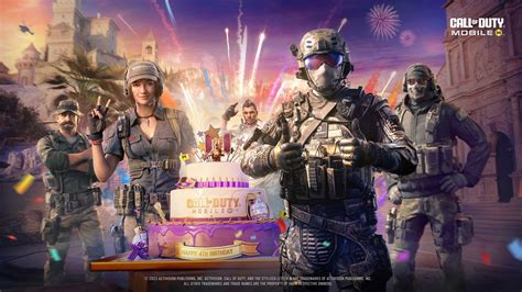 Call Of Duty Mobile Is Celebrating Its Fourth Anniversary With A