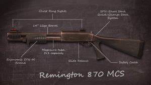 Remington 870 MCS - Official America's Army Wiki