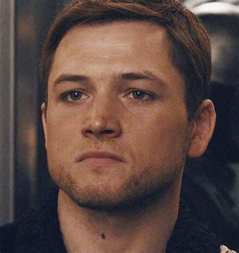 Taron Egerton Kingsman Bamford One Chance Robin Hood Face Claims