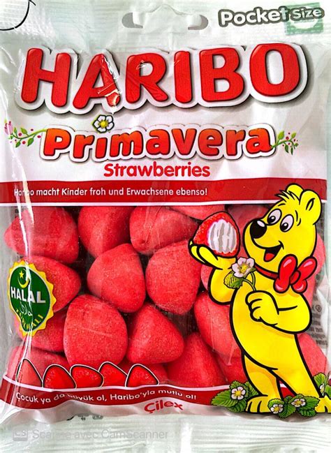 Grossiste Halal Vente De HELAL HARIBO CILEK 80 GR Bonbons Fraise Tagada