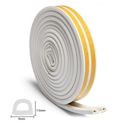 M Selfadhesive Door Bottom Sealing Strip Sound Insulation Strip