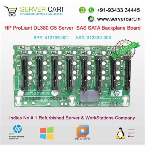 Hp Dl G Dl G Server Hard Drive Backplane Sff Bay