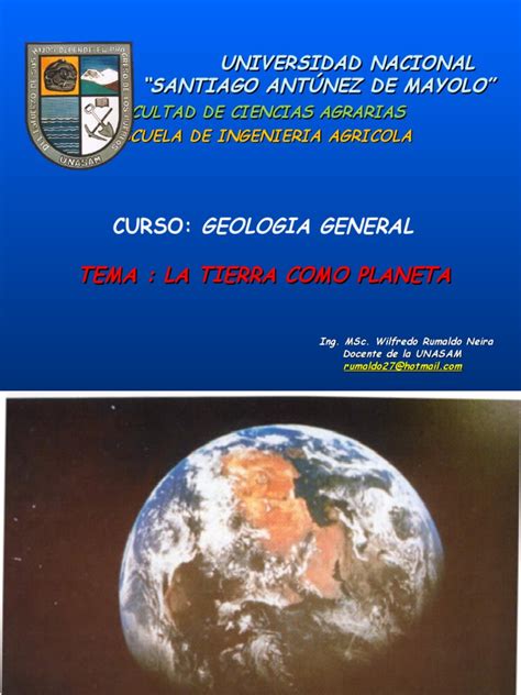 Pdf Geologia La Tierra Como Planeta Dokumen Tips