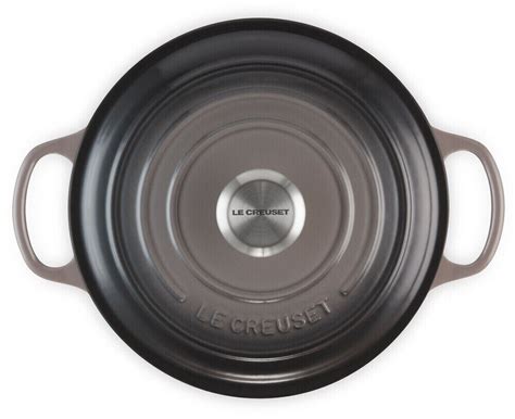 Le Creuset Signature Br Ter Rund Cm L Flint Ab