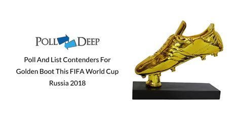 Poll And List Contenders For Golden Boot This FIFA World Cup Russia 2018