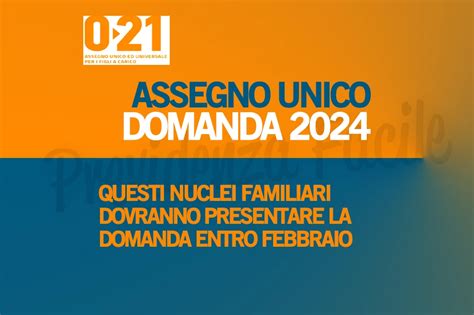 Domanda Assegno Unico 2024 Chi Deve Presentarla A Febbraio