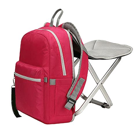 MIARHB - Camping Travel Folding Chair Backpack Wearable Outdoor Stool ...