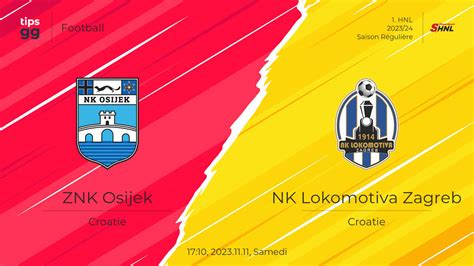 Regardez Osijek Vs Lokomotiva Zagreb 2023 11 11 Diffusions En Direct