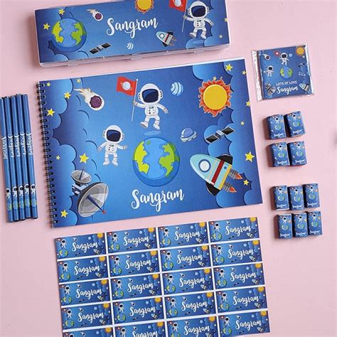 Personalized Stationery Set For Kids Exciting Themed Designs Popup Kids