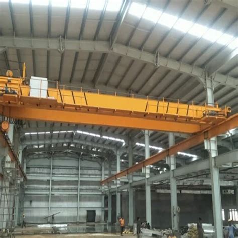 Semi Automatic Ton Double Girder Eot Crane At Best Price In