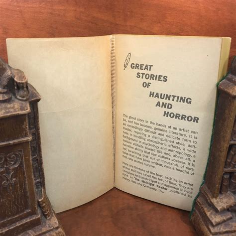 Great Ghost Stories Anthology 1960s Book Decor Horror Etsy