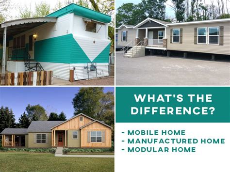 Manufactured Home Mobile Home And Modular Home What Is The Difference