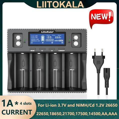 Liitokala Lii D Xl Battery Charger For D Nimh Lifepo Li Ion V