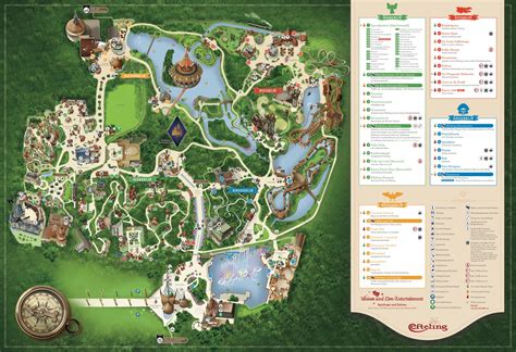 Efteling Theme Park Map