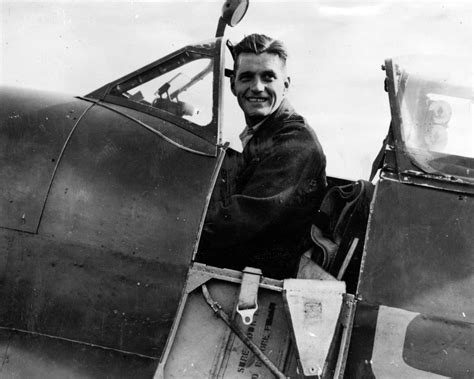 Stamford Man Presents Bust Of Fighter Ace To Raf Wittering Royal Air