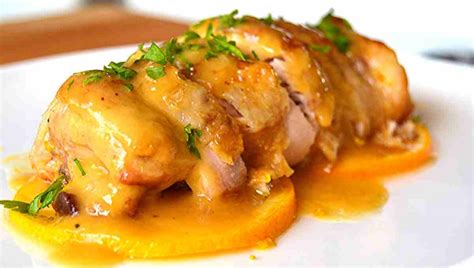 Receta De Pollo Glaseado Con Mandarina Y Soja