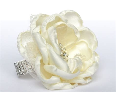 White Wrist Corsage Ivory Wedding Wrist Corsage White | Etsy