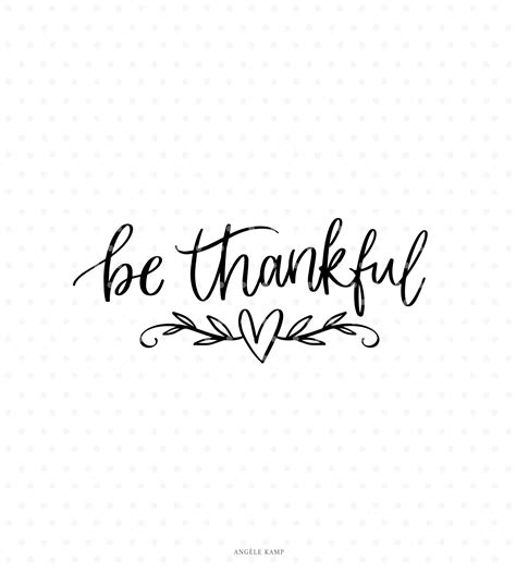 Be Thankful Svg File Thanksgiving Quote Etsy