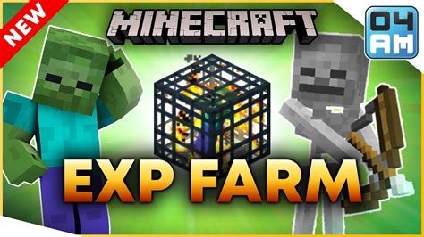 Easy Zombie And Skeleton Mob Spawner Xp Farm Tutorial In Survival